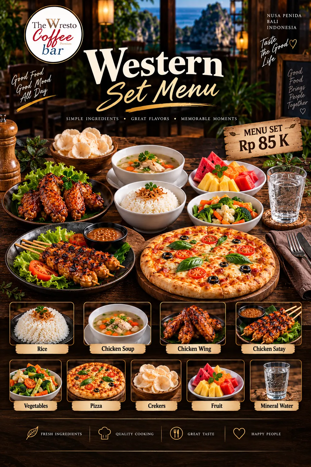 Western Food Set Menu