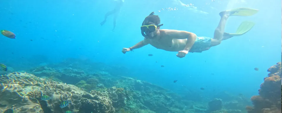 Snorkeling at Crystal Bay