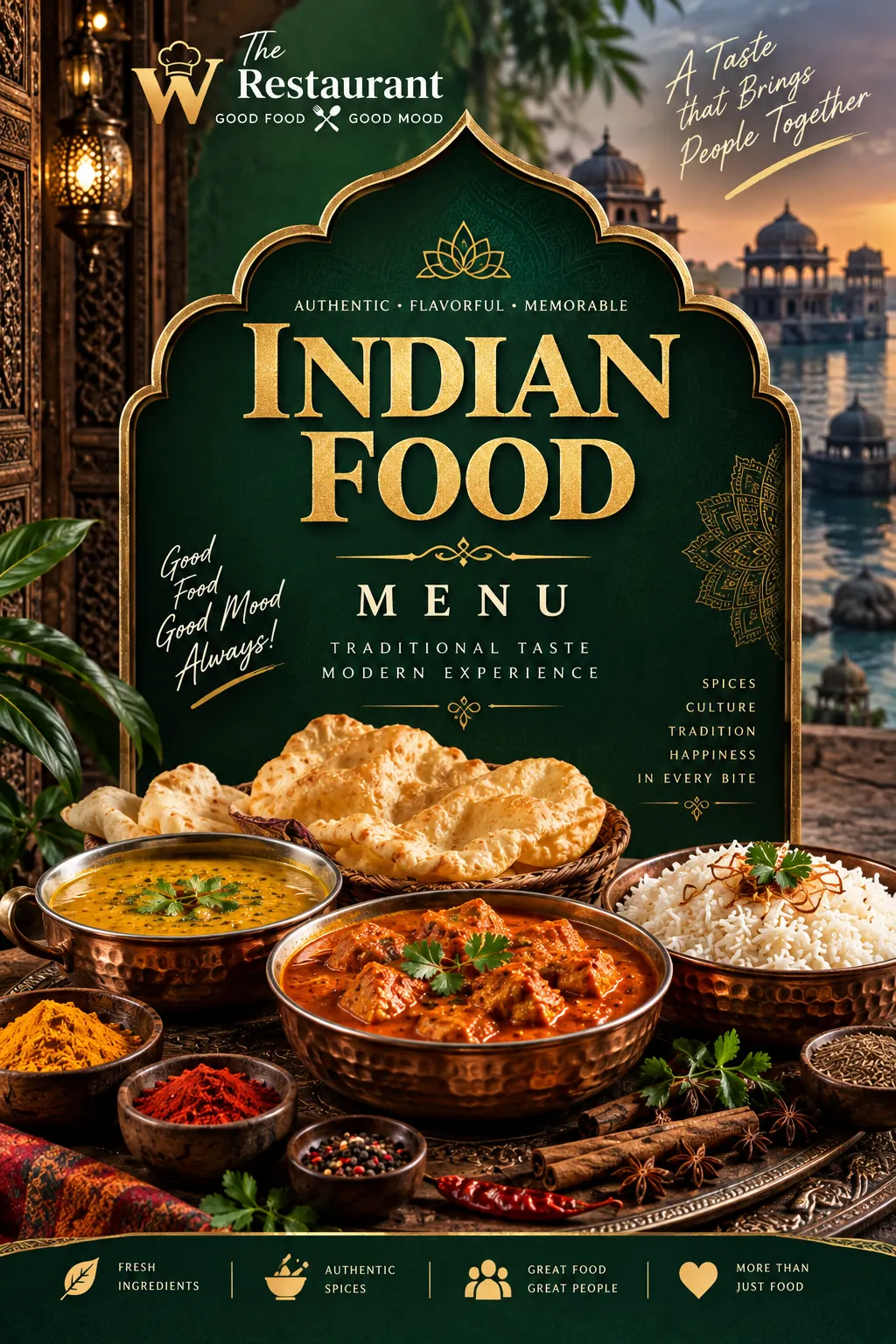 Indian Food ( Mix Vegetable Curry Vagetarian
